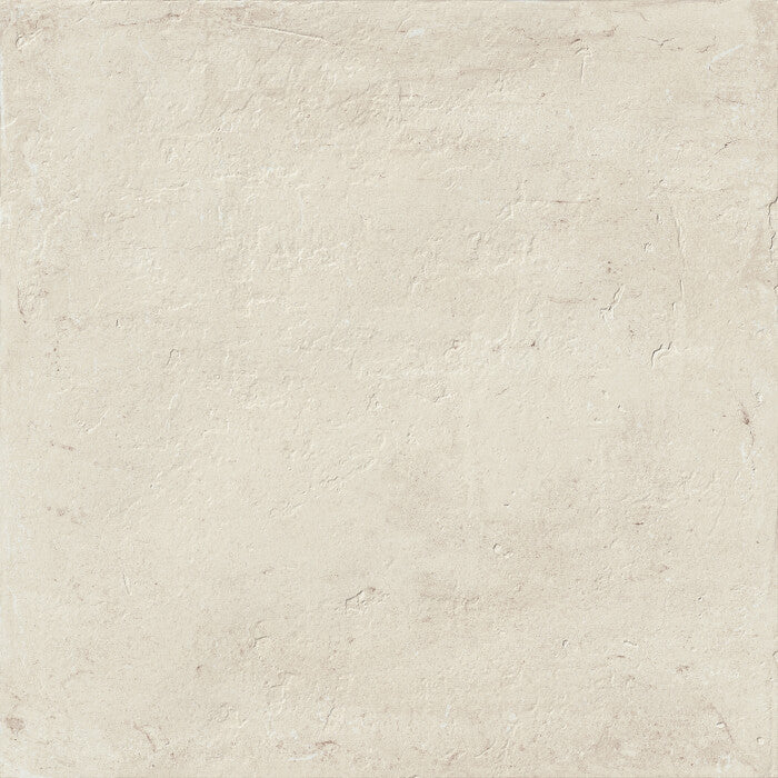 Carrelage effet terre cuite Kora White 22,3x22,3 cm – vue du carreau