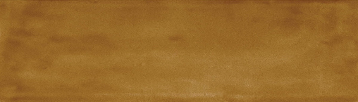 Carrelage mural Siena Caramel brillant 6,4x22,3 cm