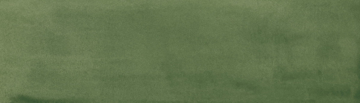 Carrelage mural Siena Green brillant 6,4x22,3 cm