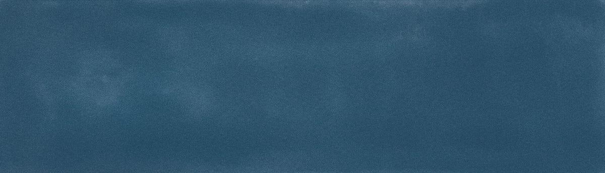Carrelage mural Siena Blue brillant 6,4x22,3 cm