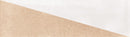 Carrelage décor Siena White Décor brillant 6,4x22,3 cm