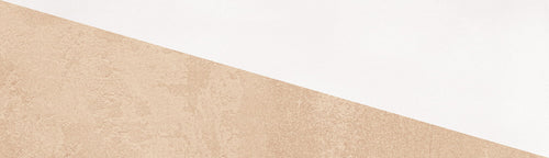 Carrelage décor Siena White Décor brillant 6,4x22,3 cm