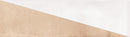 Carrelage décor Siena White Décor brillant 6,4x22,3 cm