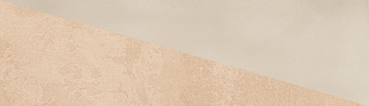Carrelage décor Siena Sand Décor brillant 6,4x22,3 cm