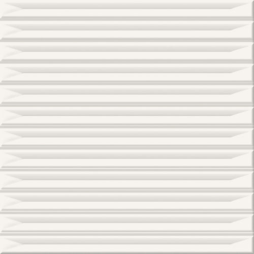 Faïence effet KitKat Pulse White brillante 20x20 cm