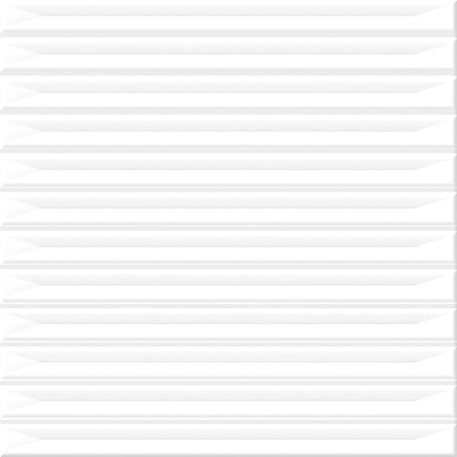 Faïence effet KitKat Pulse White brillante 20x20 cm