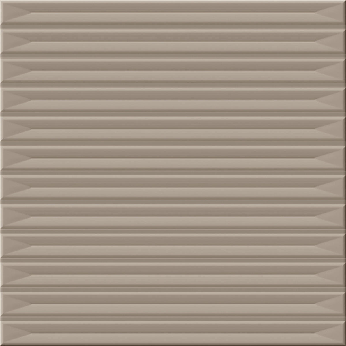 Faïence effet KitKat Pulse Taupe brillante 20x20 cm