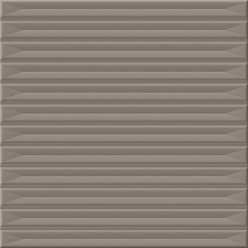 Faïence effet KitKat Pulse Taupe brillante 20x20 cm