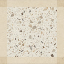 Carrelage décor terrazzo Croma Sand Décor mat 25x25 cm
