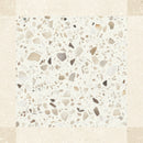 Carrelage décor terrazzo Croma Sand Décor mat 25x25 cm