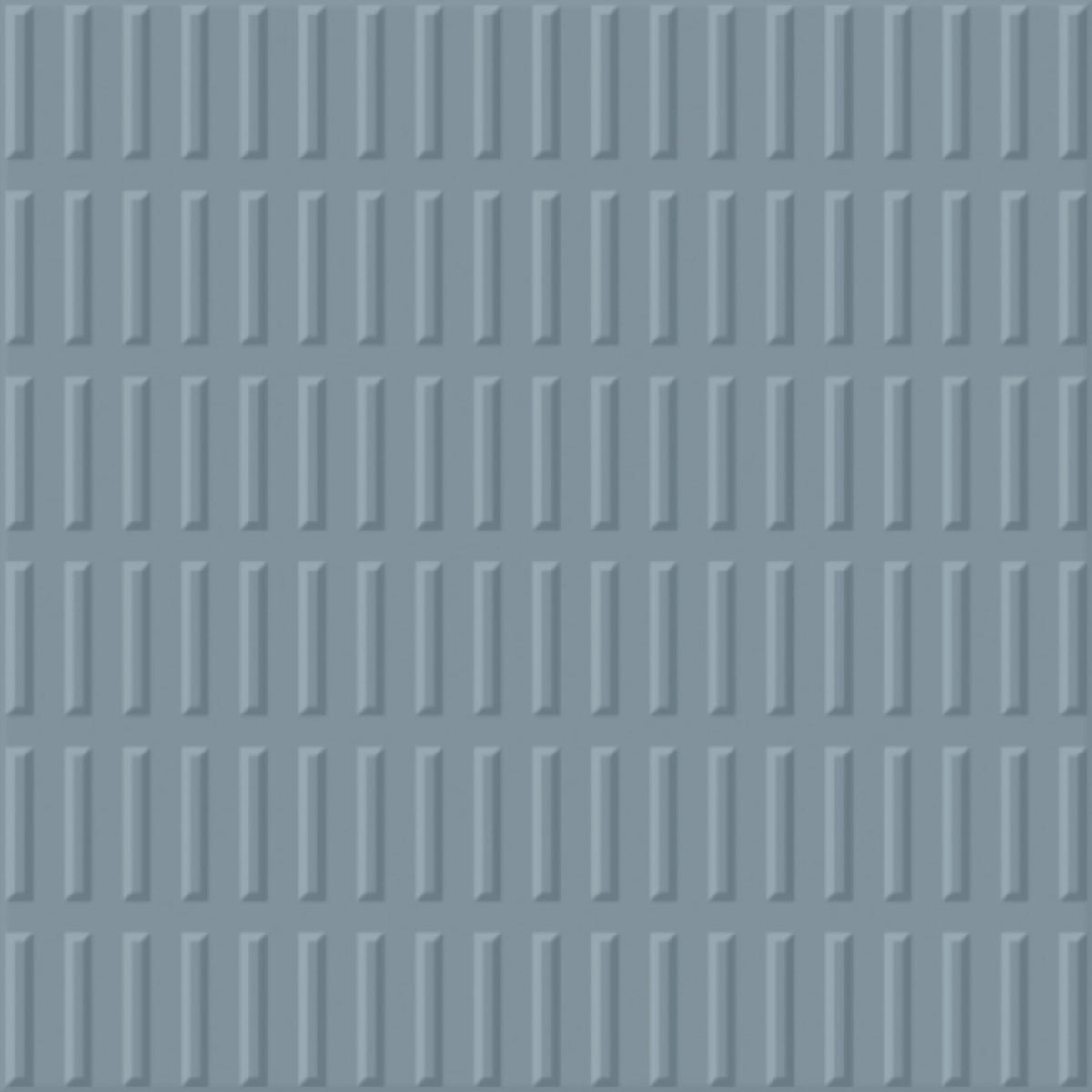 Carrelage mural 3D Relief Long Blue mat 14,6x14,6 cm