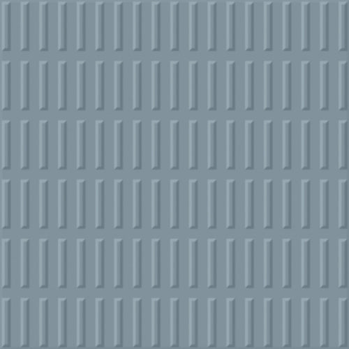 Carrelage mural 3D Relief Long Blue mat 14,6x14,6 cm