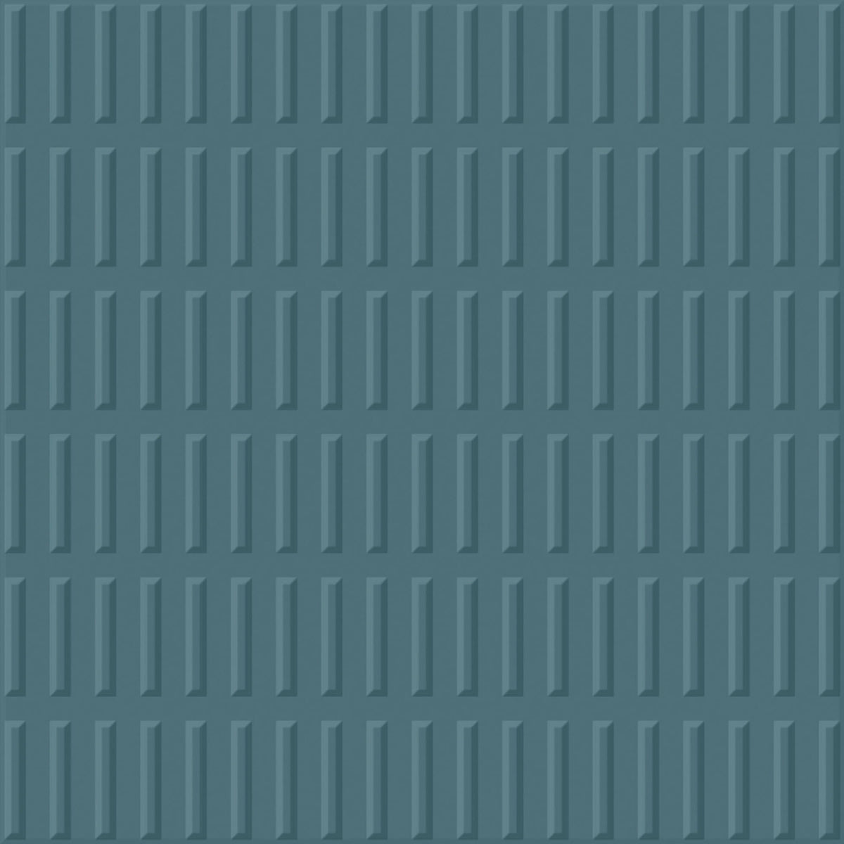 Carrelage mural 3D Relief Long Blue mat 14,6x14,6 cm