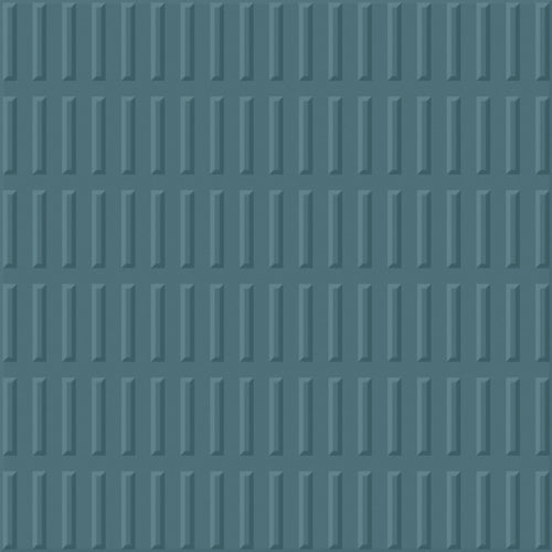 Carrelage mural 3D Relief Long Blue mat 14,6x14,6 cm