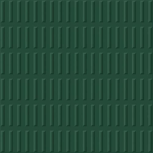 Carrelage mural 3D Relief Long Green mat 14,6x14,6 cm