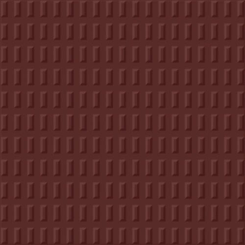 Carrelage mural 3D Relief Short Bordeaux mat 14,6x14,6 cm