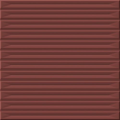 Faïence effet KitKat Pulse Bordeaux brillante 20x20 cm