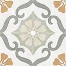 Carrelage imitation ciment SOROA GREEN 22x22 cm