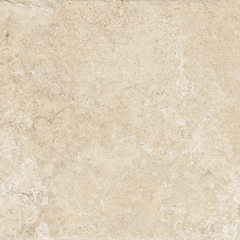 Carrelage extérieur effet pierre calcaire La Leccese Almond antidérapant 61x61 cm
