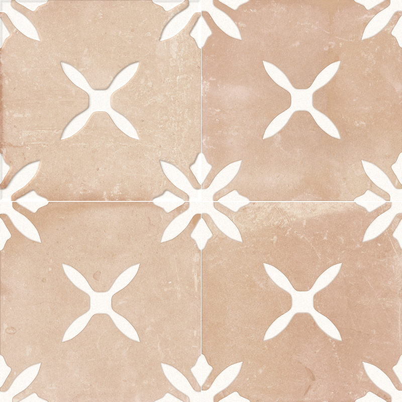 PANGEA SAND FLOWER carrelage décoratif mat 22,3x22,3