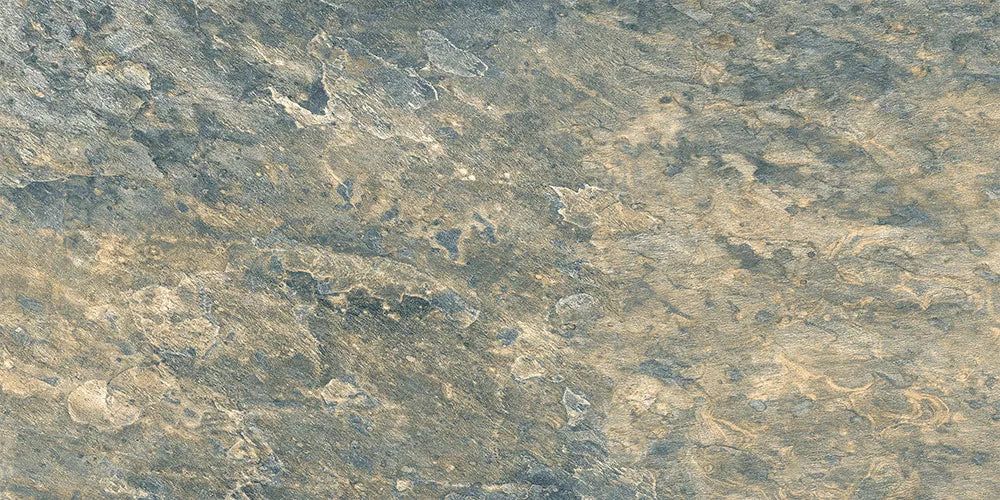 Carrelage piscine effet pierre Bali Green 29,5x60 cm