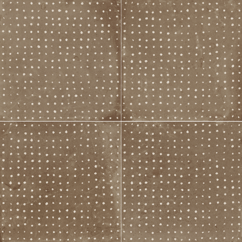 PANGEA CHOCOLATE SPOT carrelage décoratif mat 22,3x22,3