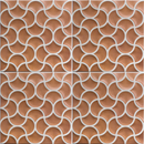 Carrelage imitation terre cuite - Bari lattice cotto 33x33 - 0.89 m²/colis