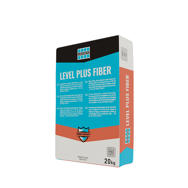 Ragréage fibré autonivelant LEVEL PLUS FIBER sac de 20 kg