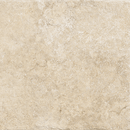 Carrelage extérieur effet pierre calcaire La Leccese Almond antidérapant 30,4x30,4 cm