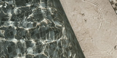 Margelle de piscine en travertin 33 × 61 cm – 1er choix – à la pièce