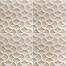 Carrelage imitation terre cuite - Bari lattice sand 33x33 - 0.89 m²/colis