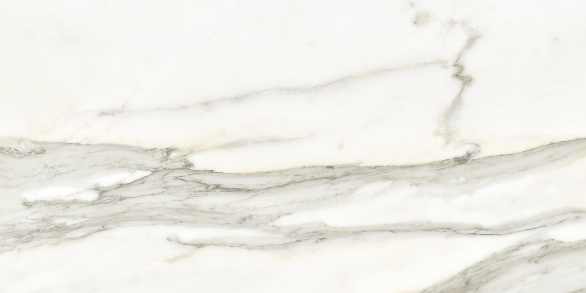 Carrelage effet marbre Venato Gold satiné 60x120 cm