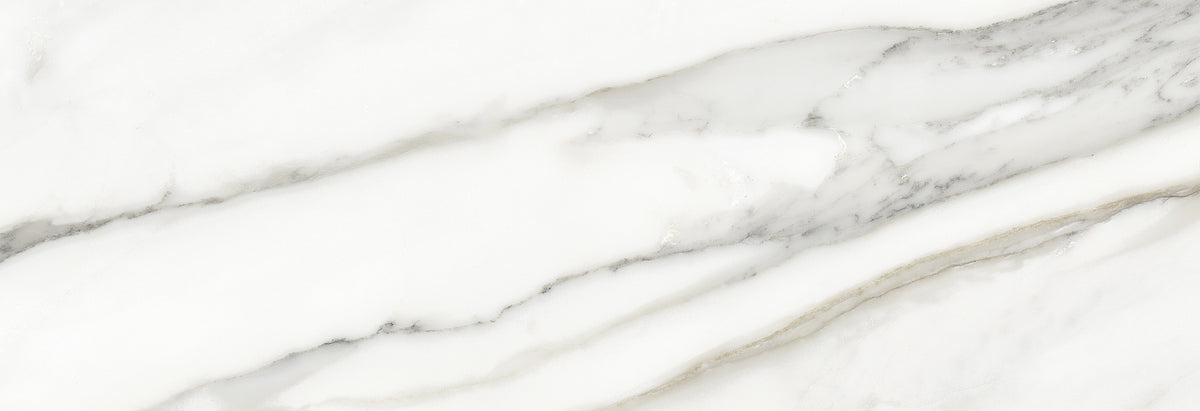 Faïence effet marbre Venato Natural brillant 30x90 cm