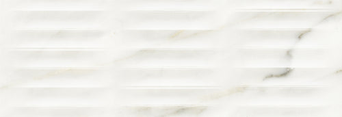 Faïence effet marbre Venato Shell Gold brillant 30x90 cm