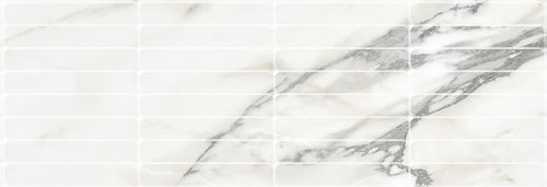 Faïence effet marbre Venato Blunt Natural satiné 30x90 cm