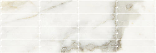 Faïence effet marbre Venato Blunt Gold satiné 30x90 cm