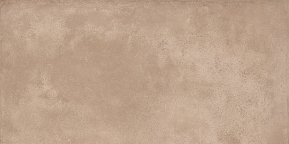 Carrelage effet ciment Newclay Cotto mat 60x120 cm
