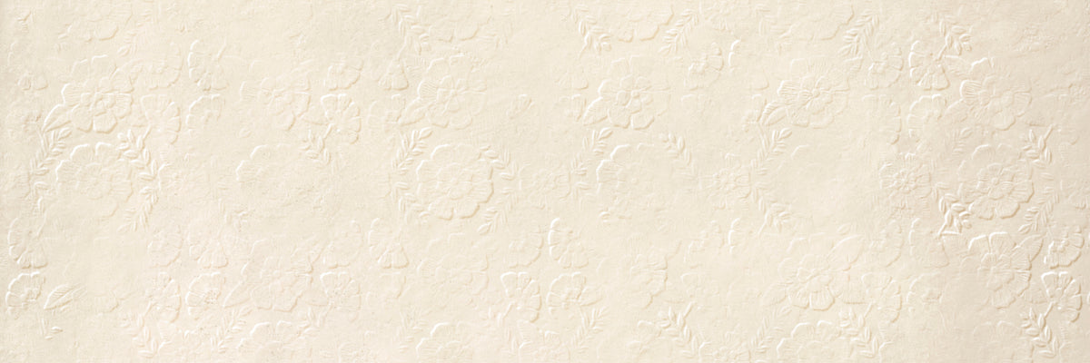 Faïence effet ciment Newclay Flower Sand mat 40x120 cm