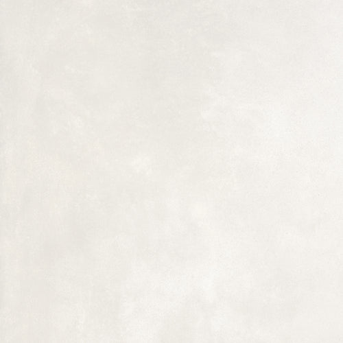 Carrelage effet ciment Newclay Out White mat antidérapant 60x60 cm