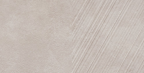 Faïence effet ciment Newclay Craft Grey mat 25x50 cm