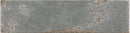 Carrelage effet zellige Vibrant Grey brillant 7x28 cm