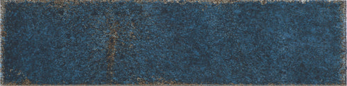 Carrelage effet zellige Vibrant Blue brillant 7x28 cm