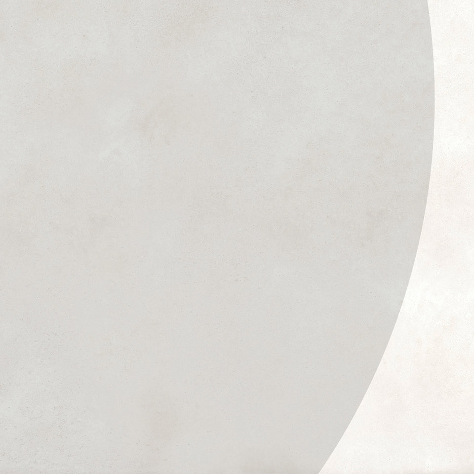 Carrelage décoratif effet ciment Story White mat 15x15 cm