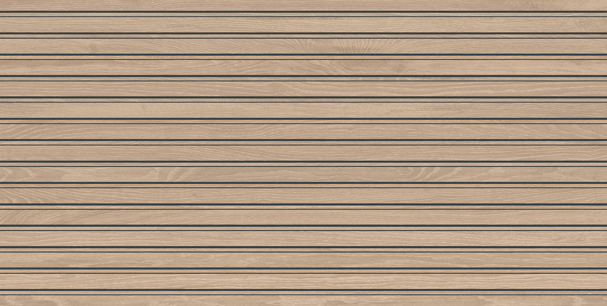 Faïence effet bois Studio Oak mat 60x120 cm