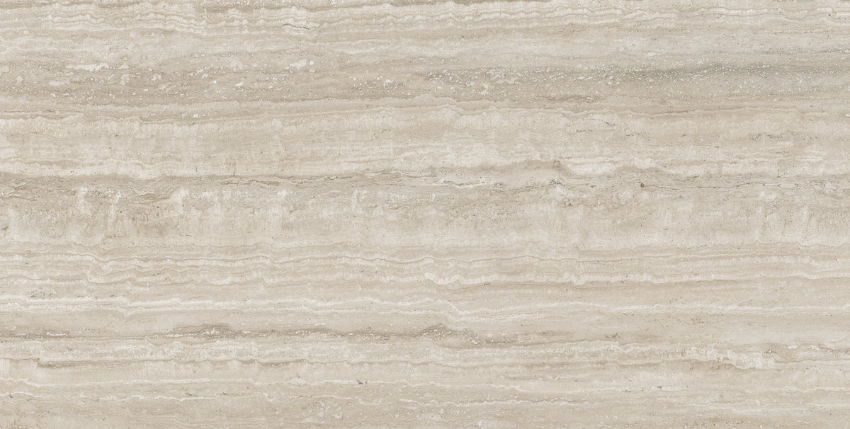 Carrelage effet travertin Flavia Duna mat 60x120 cm