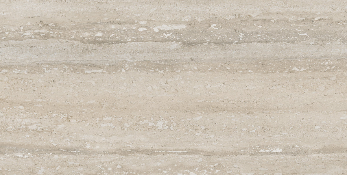 Carrelage effet travertin Flavia Duna mat 30x60 cm