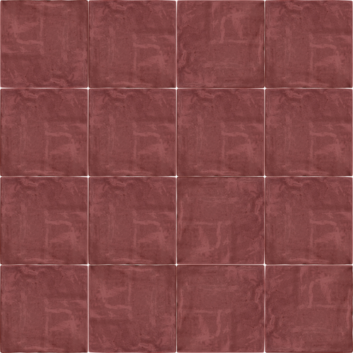 Carrelage imitation zellige RIAD RED 10x10