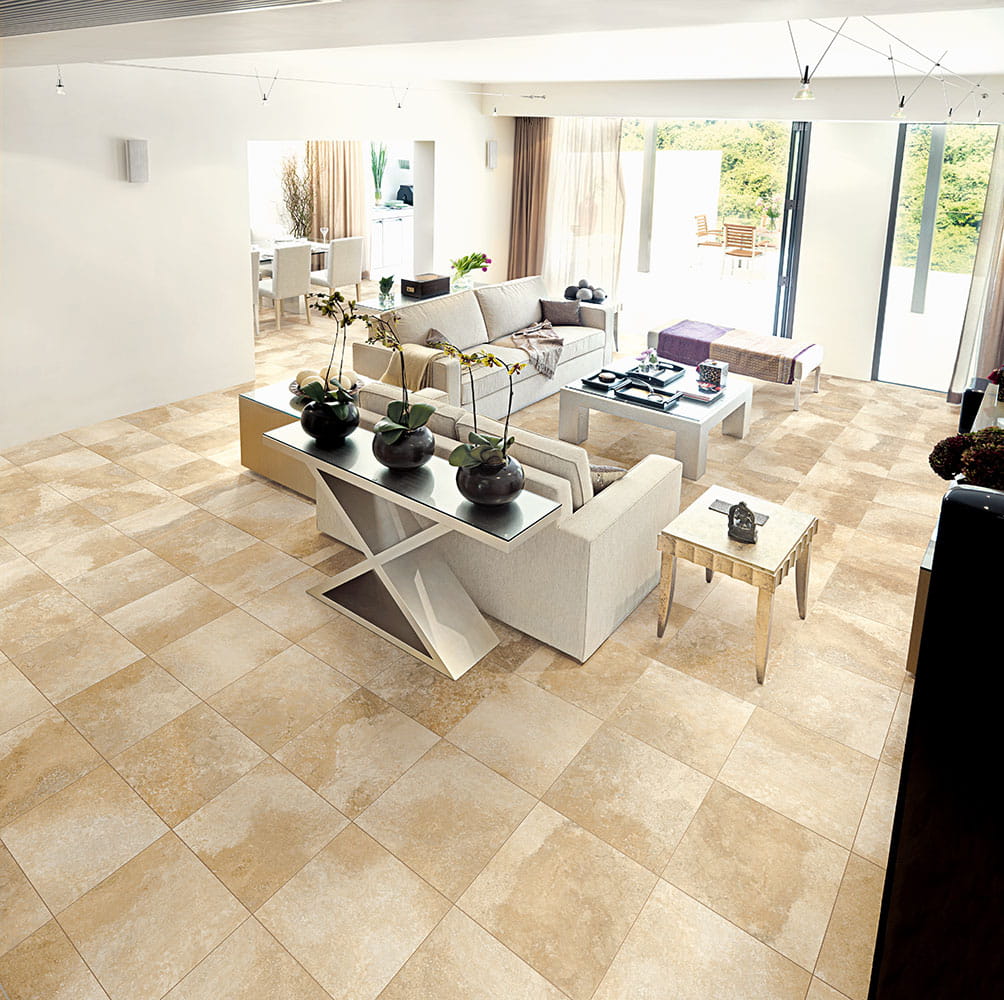 Carrelage grès cérame effet pierre DURANGO MEDIUM 60X60