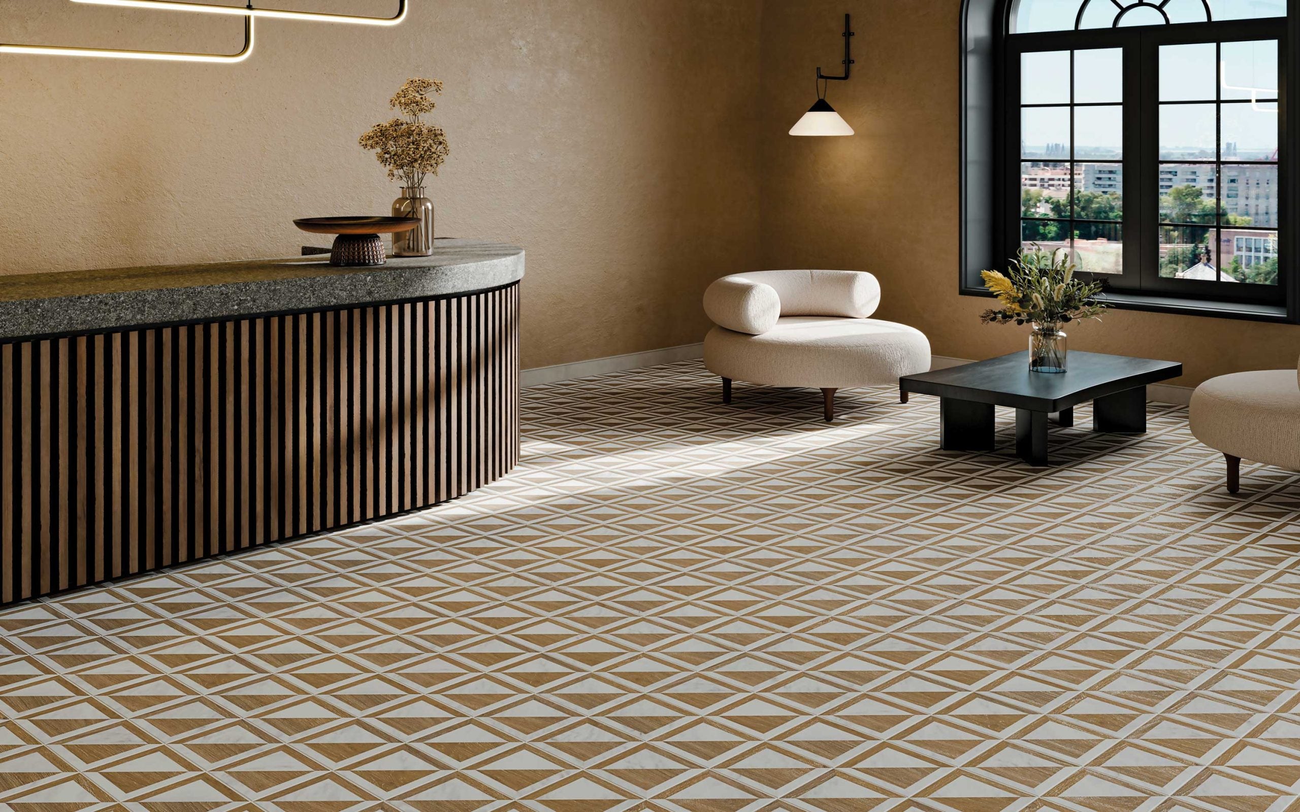Carrelage à motif oriental Bolzano 15x45 cm