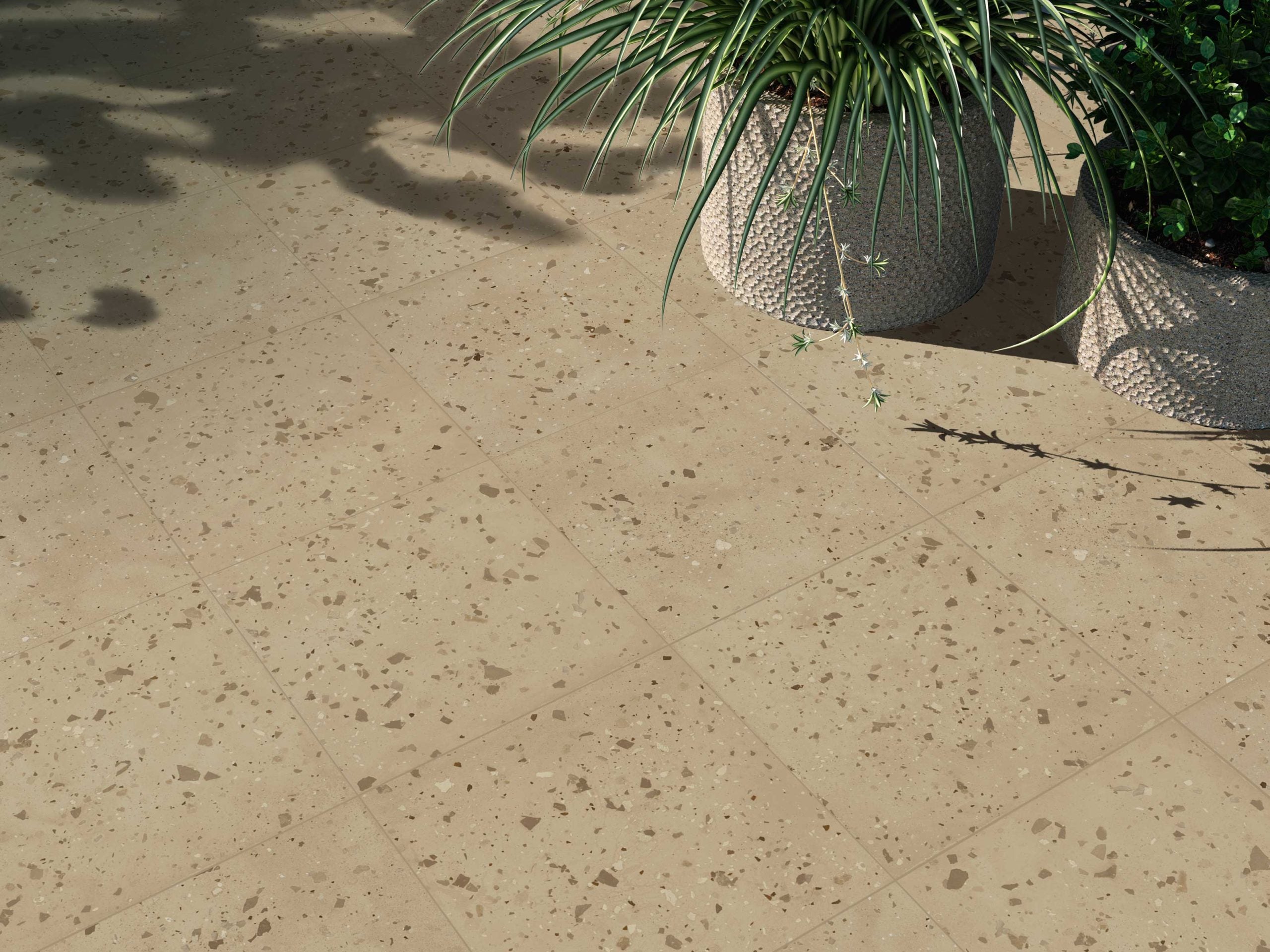 Carnival Beige posé autour d’une piscine